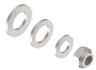 Jeu de vis levier de frein à main - 208218.001 - Levier de frein à main