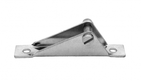 Equerre de raccordement - 402909.001 - Matériau de fixation pour ressorts à gaz