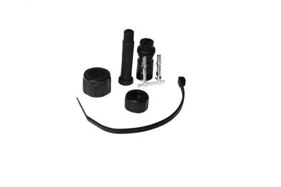 Connecteur à baïonnette à 2 pôles - 409124.001 - Eléments de connexion