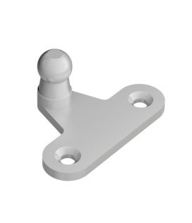 Plaque angulaire - 416935.001 - Matériau de fixation pour ressorts à gaz