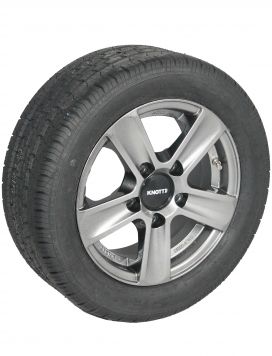 Roue 195/50R13-C ALU-KNOTT - 417706.002 - Roues