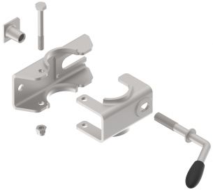 Support de roue d'appui - plaque de base brute à souder - 420078.001 - Support de roue d'appui