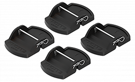 Jeu de plaques de support