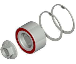 Roulement à billes angulaire Ø72mm - 47306V - Palier