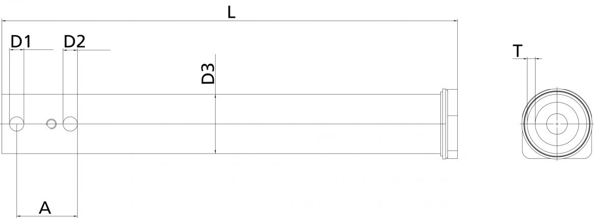 Tige de traction - 203146.001 - Tirants