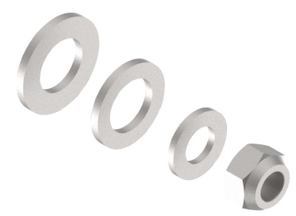 Jeu de vis levier de frein à main - 208218.001 - Levier de frein à main