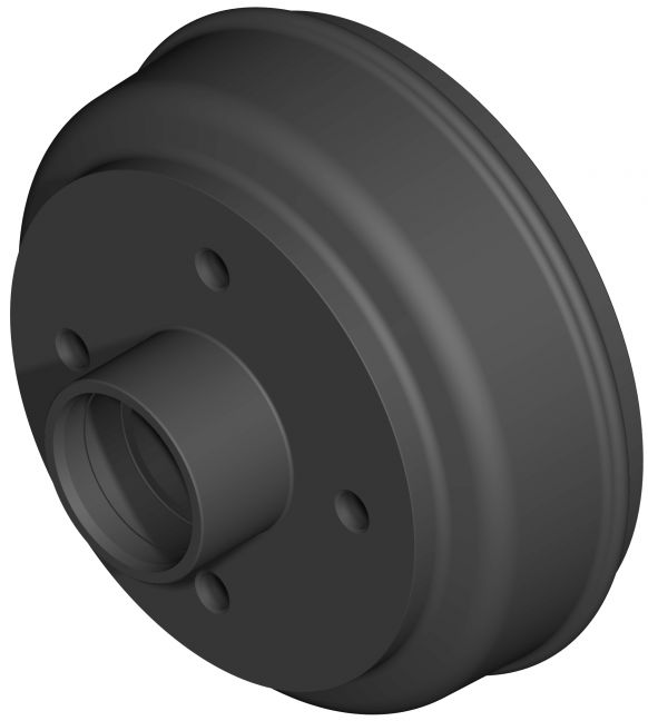 Moyeu de frein 160 - 23851B02 - Moyeu du frein