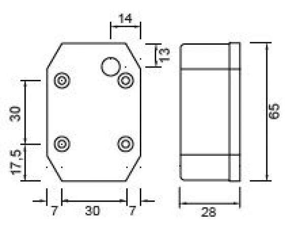 Flexipoint 1 - 402599.001 - Feux de position latéraux