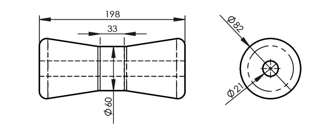 Rouleaux de quille - 402809.003 - Remorque pour bateau