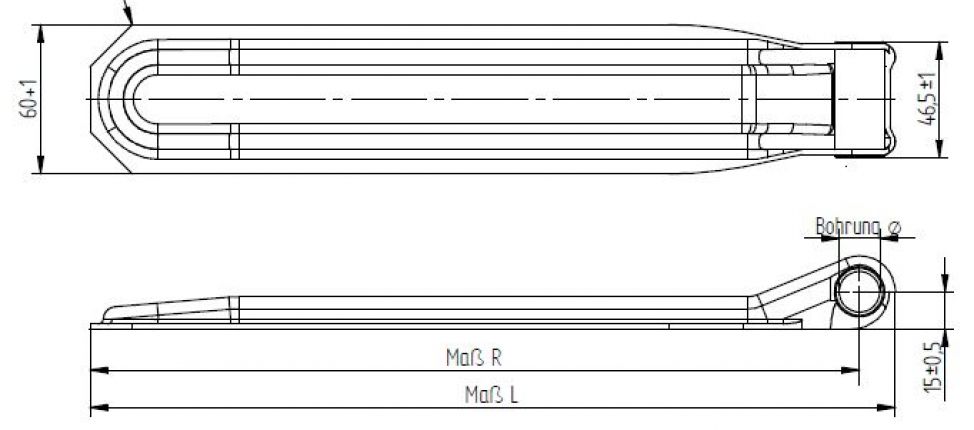 Charnière de clapet - 404273.005 - Charnières