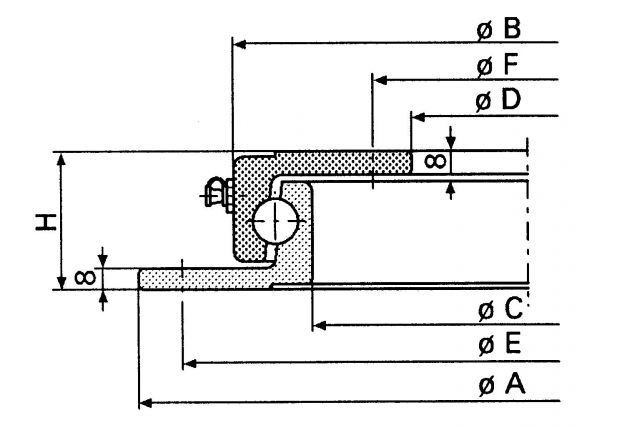 Couronnes de roulement à billes de direction - 404890.001 - Couronnes de direction à billes (Jost)