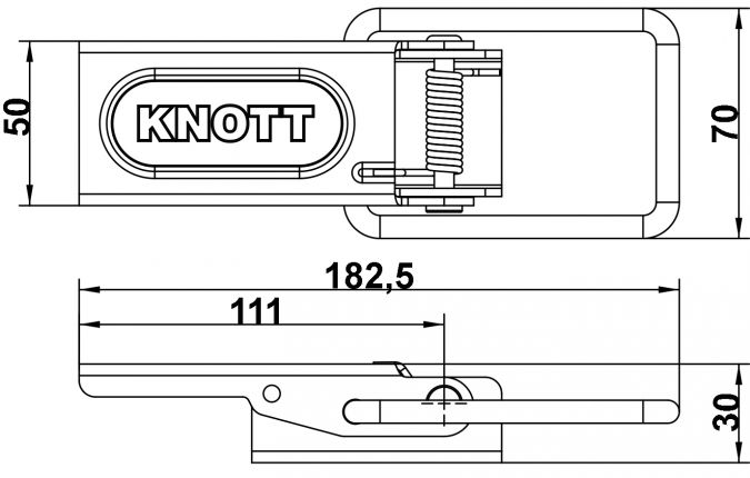 Eccentric lock - 404940.001 - Fermetures