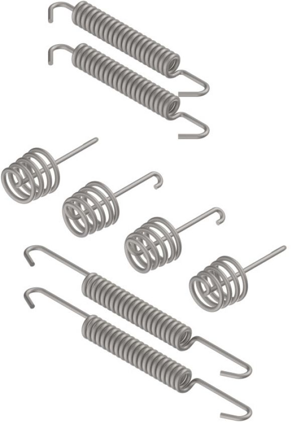 Jeu de ressorts - 405979.001 - Jeu de patins de frein