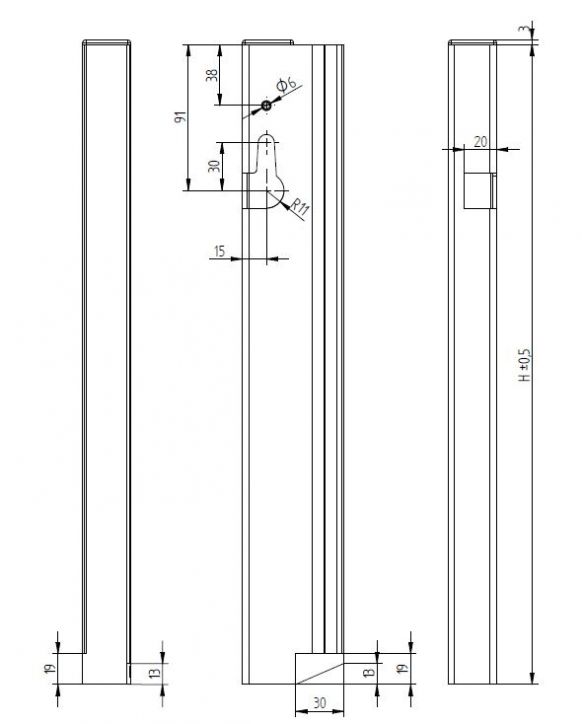 Contre-butée - 406043.001 - Fermetures