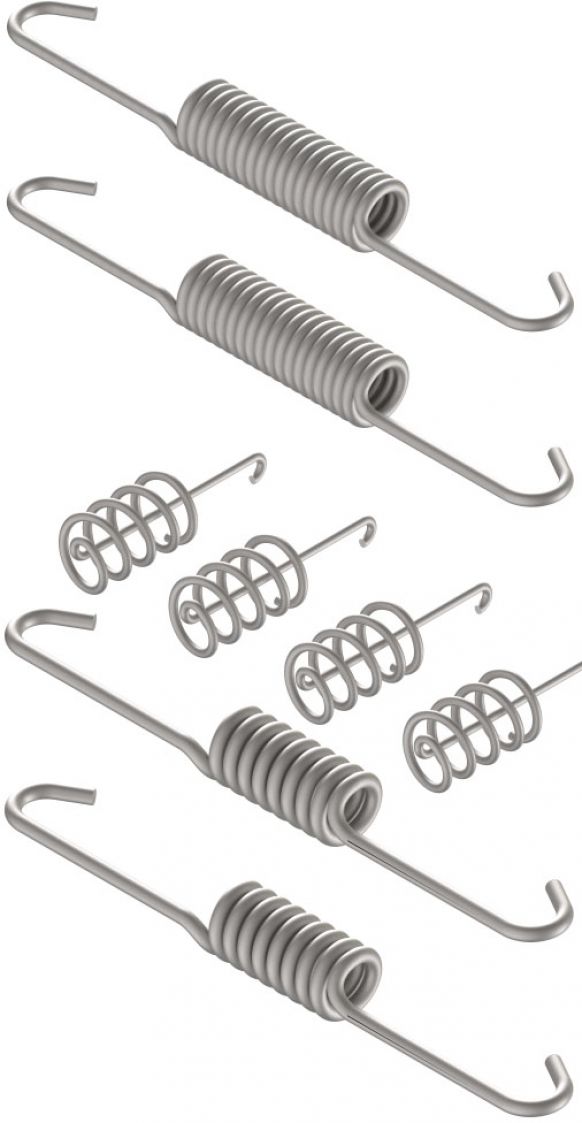 Jeu de ressorts - 406168.001 - Jeu de patins de frein