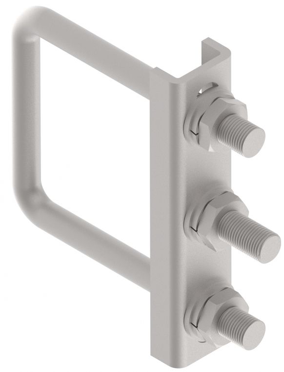 Fixation du support de la roue d'appui- 406565.001 - Support de roue d'appui