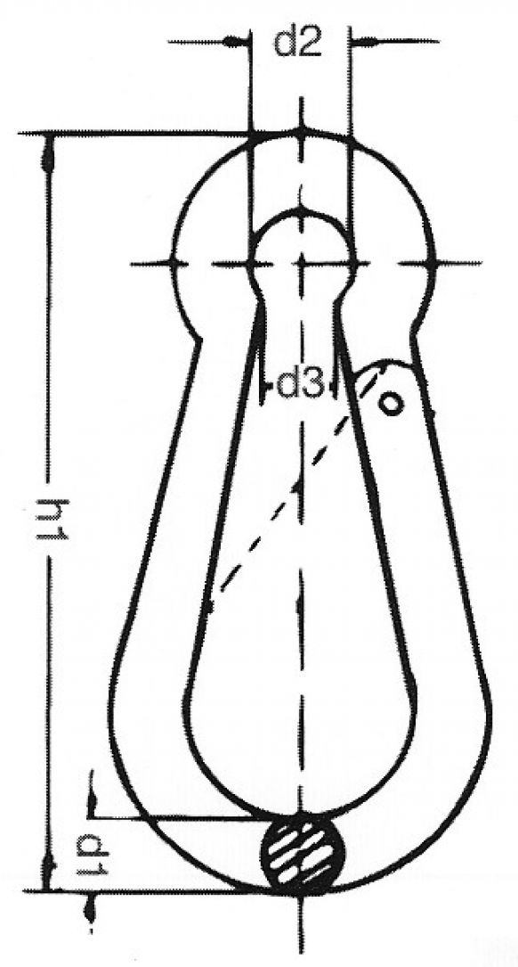 Mousqueton - 406687.001 - Accessoires de treuil