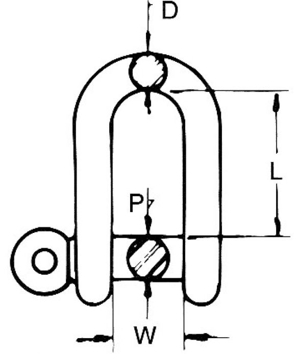 Manille - 406691.001 - Accessoires de treuil