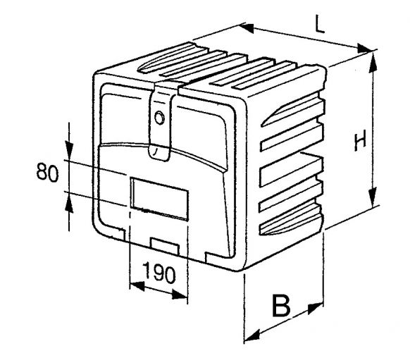 Boîte de rangement - 407536.001 - Boîtes de rangement