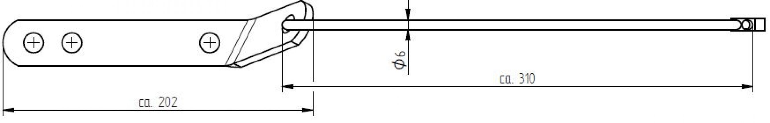 Câble de sécurité avec support