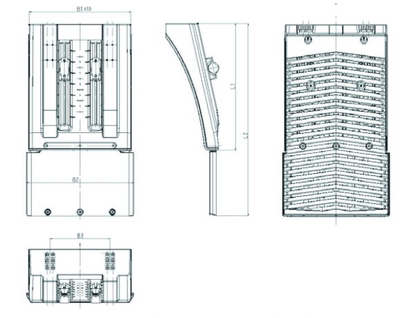 Camion- tablier de garde-boue SG