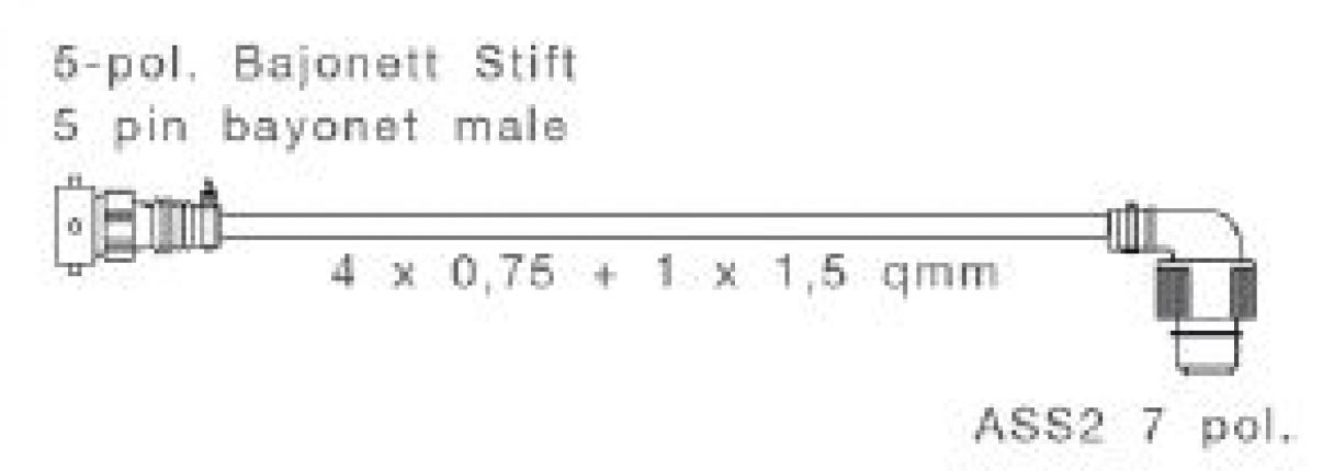 Adaptateur gauche 5 pôles - 408835.001 - Eléments de connexion