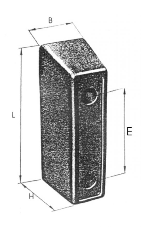 Tampon en caoutchouc - 408953.001 - Tampon en caoutchouc