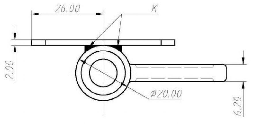 Loquet à verrou - 408972.001 - Fermetures