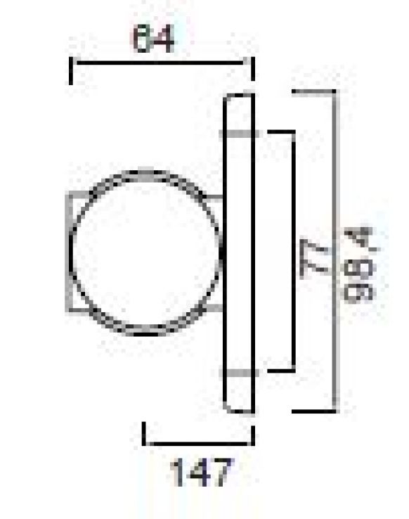 Superpoint 3 LED "montage direct " - 409075.001 - Feux de gabarit