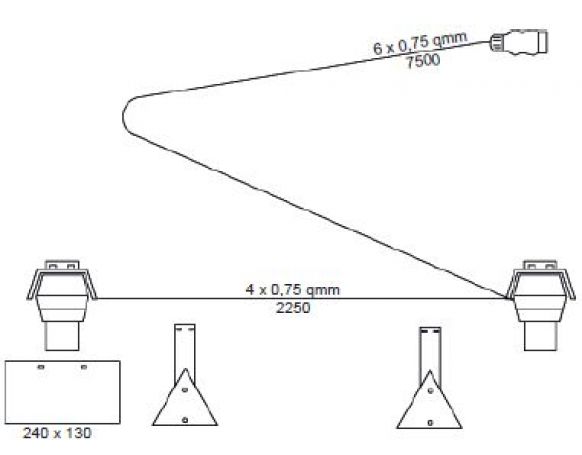 Lampe à câble - 409085.001 - Luminaires à câble