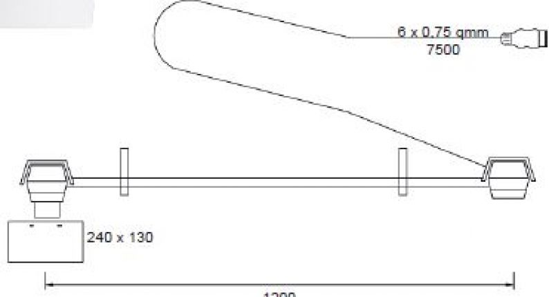 Feu de traverse - 409087.001 - Lumières de traverse