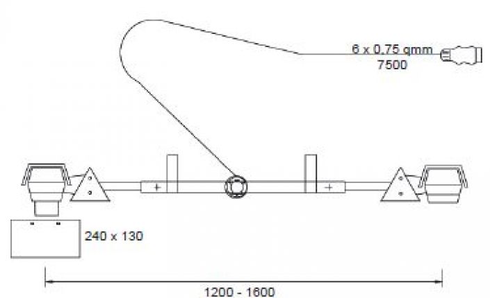 Feu de traverse - 409090.001 - Lumières de traverse