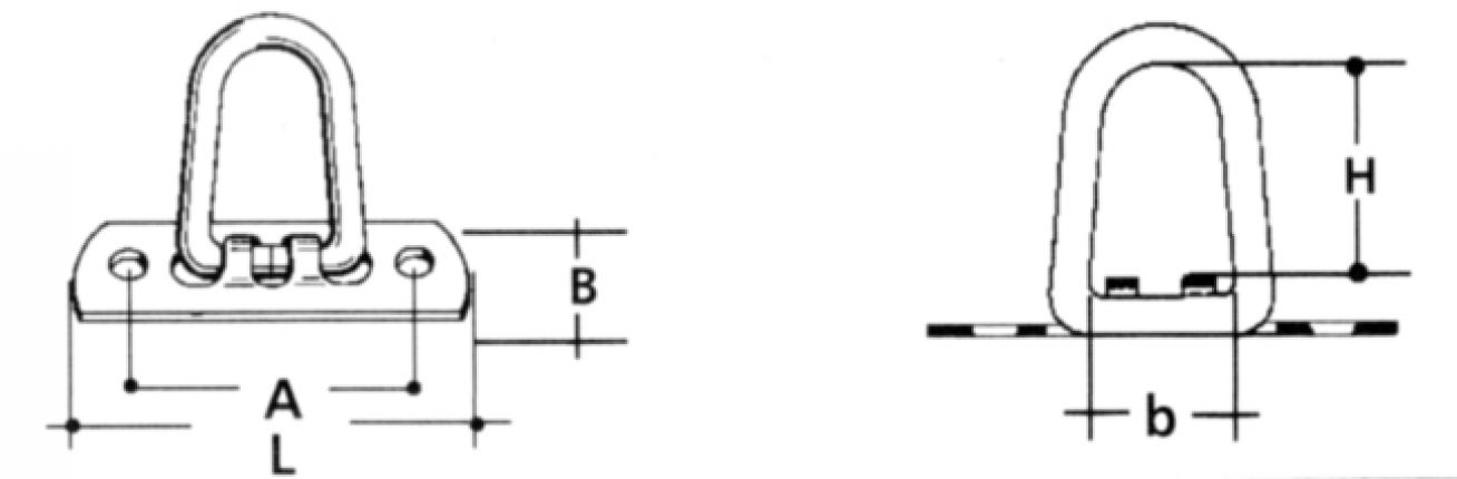 Crampon de ceinture - 409998.001 - Fixation de la bâche