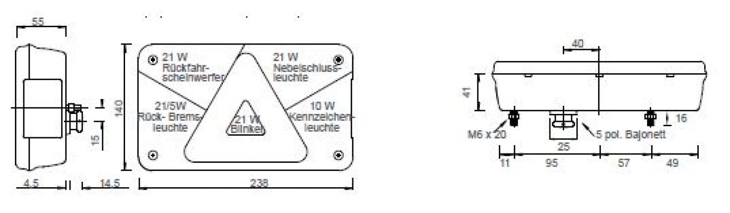 Multipoint 5 - 411510.001 - Feux arrières