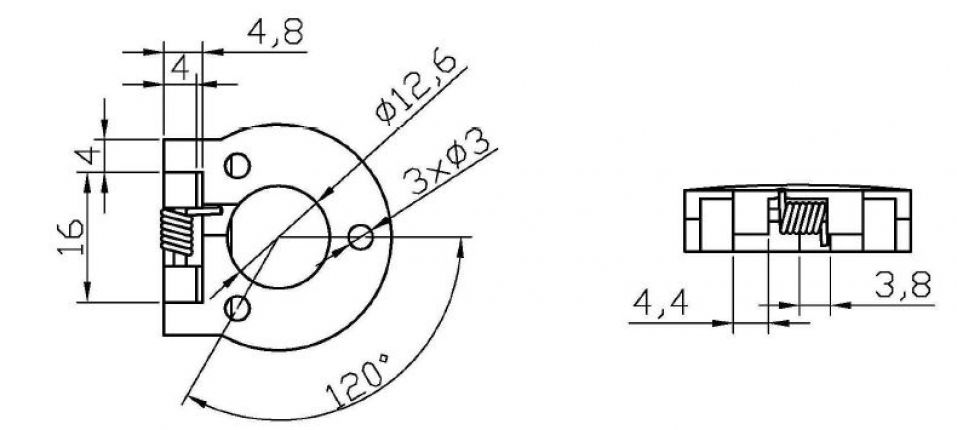 Couvercles à pression - 412947.001 - Verrous / Accessoires