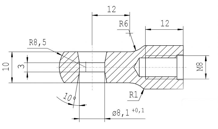 Œillet - 415548.001 - Ressorts à gaz accessoires