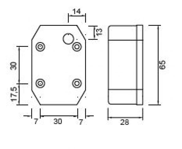 Flexipoint LED - 415777.001 - Feux de position latéraux