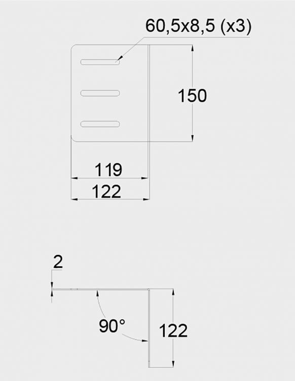 Kit de montage - 416793.001 - Boîtes de rangement