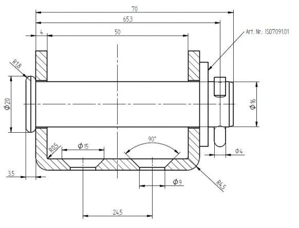 Broche de charnière - 419271.001 - Charnières