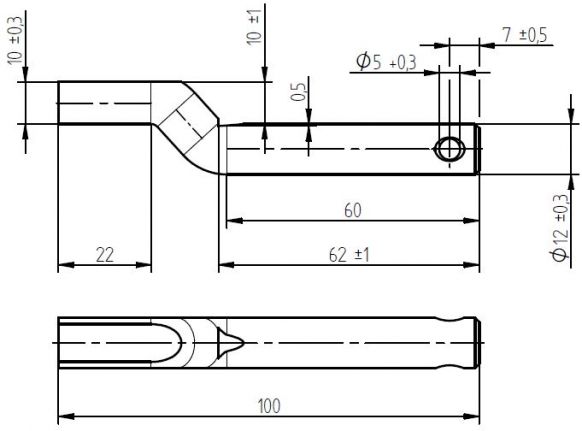 Broche de charnière - 420089.001 - Charnières