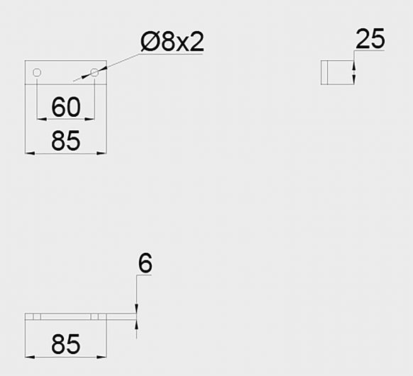 Kit de montage - 420271.001 - Boîtes de rangement