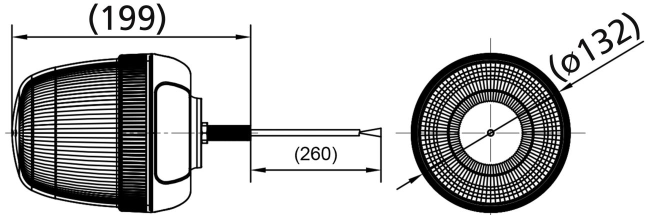 Gyrophare LED haut - 421450.001 - Gyrophares