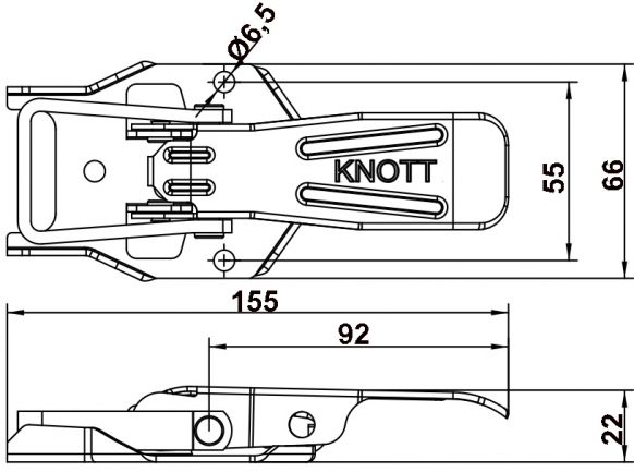 Fermeture excentrique - 6S5692.001 - Fermetures