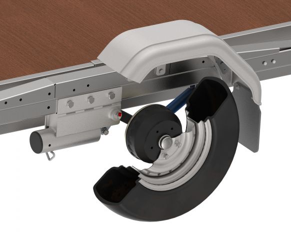 Essieu à spirale KLLB7 - 725482.001 - Essieu à ressort spiral