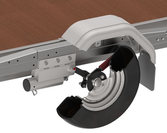 Essieu à spirale KLL4 - 725486.002 - Essieu à ressort spiral